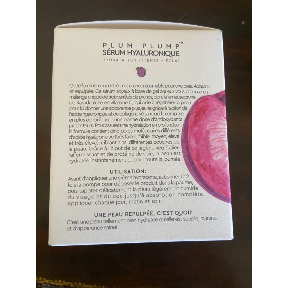 Glow Recipe Plum Plump Hyaluronic Serum 1 oz 30ml Full Size ~ New in Box - Picture 3 of 5
